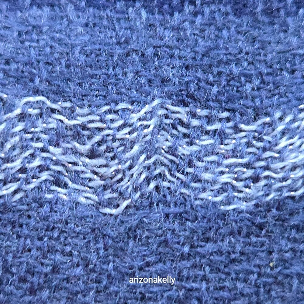 NWT Inouitoosh Wool Scarf Inoui Editions Blue White - Picture 4 of 16